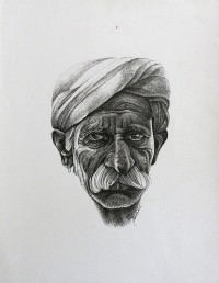 Saeed Lakho, untitled, 14 x 18 Inch, Mix Media On Paper, Figurative Painting, AC-SL-040